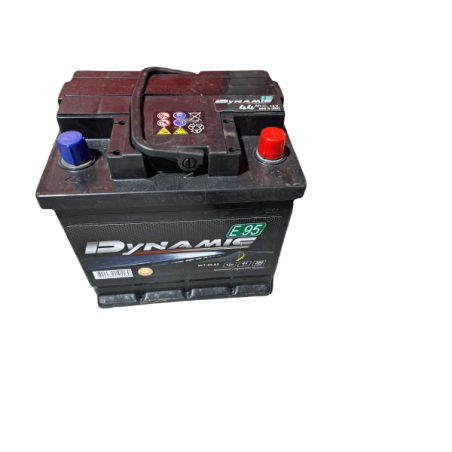 Batteri 12V/ 44Ah, 390A Dynamic P+ M3
