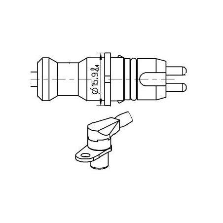 ABS SENSOR 4410322590 ABS IV.Str. 2,0m Wabco