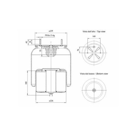 Luftbelg  VOLVO FH 6612NP01 VO.FH,FM -08