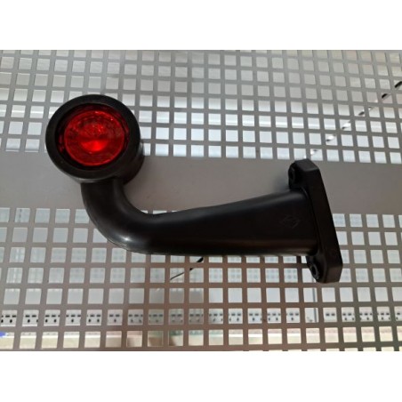Markeringslys diode Led - rød/hvit 12/24V, venstre