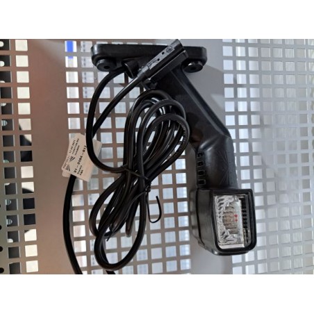 SUPERPOINT IV LED,RØD/HVIT/ORANGE, LANG ARM 12/24V , VENSTRE, P&R, 2M KABEL - ASPOCK